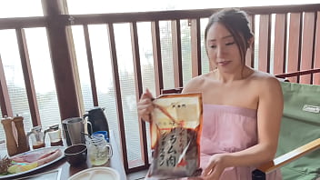Preview 1 of Bijou Porn - Would you like to warm up in winter while eating delicious food together?