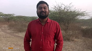 Preview 1 of Bedroom Sep - Indian married couple are caught having sex outdoors in a jungle