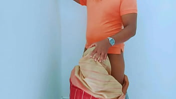 Preview 2 of Teen Washroom Fuck - Indian muslim salwar teacher fuck with her boss