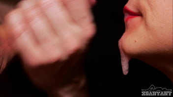 Preview 4 of Choro Brazzers - CLOSE UP: BEST MILKY Sensual BLOWJOB for YOUR Hard DICK! PINK HAIR! Delicious CUM in Mouth ASMR 4K- XSANYANY