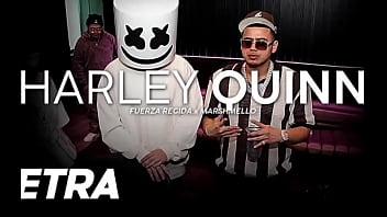 Preview 1 of Panty Rub - Marshmello,  F*erza Regida - Harley Quinn / Letra