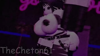 Preview 1 of Tube Videos Pepper Pew Anal - Roblox Strip Club Experience,  a slut dances in the Strip Club and gets fucked by a huge cock
