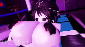 Preview 4 of Tube Videos Pepper Pew Anal - Roblox Strip Club Experience,  a slut dances in the Strip Club and gets fucked by a huge cock