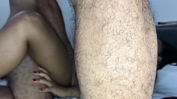 Preview 4 of Domestic Spanking Apron - FUDENDO COM DOIS MACHOS
