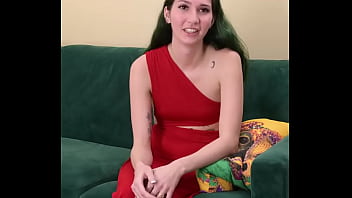 Preview 3 of Bengal Xfilm - Kit Summers Part 1 of 3 PHAT red dress causing glitches in the matrix....