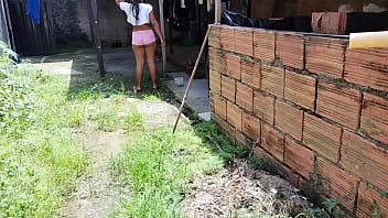 Preview 1 of Kamwali Bai Ke Sath Xxx Hd Video - My neighbor leaves the patio door open and I see her entire ass and then fill it with semen