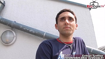 Preview 1 of Www Opensexvdeo - kurvige deutsche blonde teen von nebenan macht echtes sex casting mit fremdem User