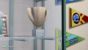 Preview 1 of Noelle Easton And Angela White - Big Сhange - Luna Villareal - The Sims 4