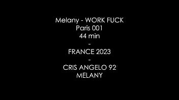Preview 1 of Hard Trans Teen Love - Melany rencontre Cris Angelo - WORK FUCK Paris 001 Part 2 44 min - FRANCE 2023 - CRIS ANGELO 92 MELANY