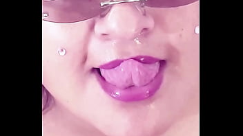 Preview 1 of Girl To Girl Boobs Kiss - Selfie swallow