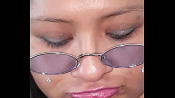 Preview 4 of Girl To Girl Boobs Kiss - Selfie swallow