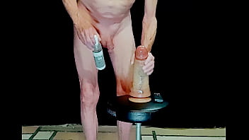 Preview 1 of Seel Band Baled Xxx Video - Gay Sissy Riding Big Dildo makes me feel sooo Submissive