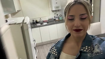 Preview 1 of Xxxhanday Movi - Voy a Buscar a mi VECINO para que me COJA DURO el CULO y me lo llene de SEMEN - CREAMPIE ANAL