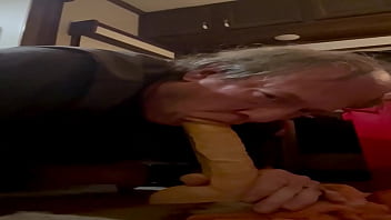Preview 2 of Video Xixxx - Swallowing my 10&rdquo_ dildo all the way while I&rsquo_m riding my monster dildo