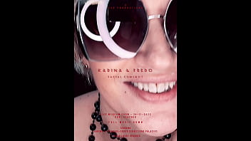 Preview 1 of Fake Gay Porn - Karina Receives a Load Of Cum In Her Face In Public - KARINA &amp_ FREDO FACIAL CUMSHOT LIVE WEBCAM SHOW - GOAL REACHED - VOST - english subtitles.