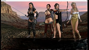 Preview 4 of Blond Desi Mobxi - New area but a lot of damsels in distress (Damsels and Dungeons) Ep 4