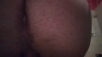 Preview 2 of Cotton Xxx And Sex Video - A guy with a shapely ass is peeing while sitting! Flashing an asshole!