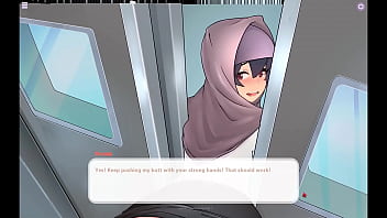 Preview 2 of Mauth Faking - Tsundere Milfin [ HENTAI Game PornPlay ] Ep.2 licking my boss ass in the elevator