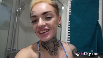 Preview 1 of Naika Purnimar Xxx Video - Alternative Spanish girl Lady Medusa makes her porn debut by banging her coach!