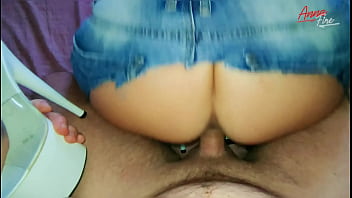 Preview 4 of Arab Porn0 Hijab - Fucked StepMom in tight jeans and high heels