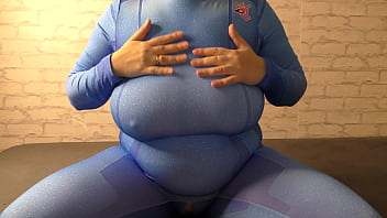Preview 1 of Opud 251 - Big boobed wife in lews cosplay costume started masturbate own pussy with huge dildo