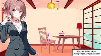 Preview 3 of Ayu Ting Ting Croot - JOI anal hentai en espa&ntilde_ol. El dilema de la polla y la tarta. Video completo.