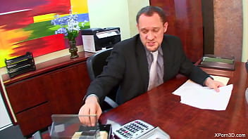 Preview 2 of Xxxcom Sister - HOT Busty Secretary Teen fucking and sucking his boss hard big dick | Full HD Mp4 108p Free Video Teaser