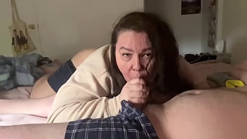 Preview 2 of Old Man Abuse Asian - Surprise Cum in Mouth for a GILF! Compilation