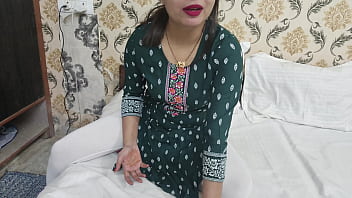 Preview 1 of Mum Japang - Jija and Sali fucking pussy Desi Bhabhi Giving Handjob To her Lover hindi audio