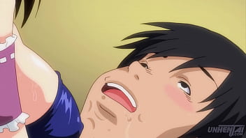 Preview 4 of Phones Phone - Giant MILF Maid gives you a Massage by Sucking your WHOLE Body - Hentai [Subtitled]