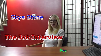 Preview 1 of Mom N Sun Bf - Skye Stone The Job Interview Pov