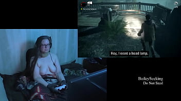 Preview 3 of Sex Animal Woman Vs Horse - Naked Alan Wake Play Through part 8