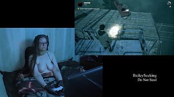 Preview 4 of Sex Animal Woman Vs Horse - Naked Alan Wake Play Through part 8