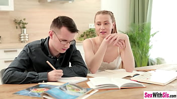 Preview 1 of Alex Black Woodman Married - Sexy teen stepsister Ivi Rein is starving for my cock so she sucked it