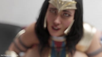 Preview 3 of Mom Vampire - Wonder Woman want anal so much