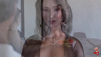 Preview 2 of Almost Caught Shower - Aiden&#039_s Revenge (2) - A Wife and Mother Fan game