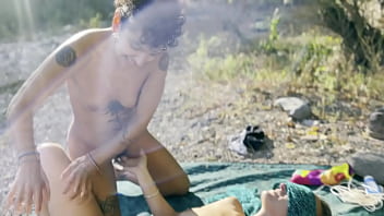 Preview 3 of 30 Cm Disk Porn Sexcom - Catalan Girls Having Lesbian Sex Outdoors - Real and Natural Porn