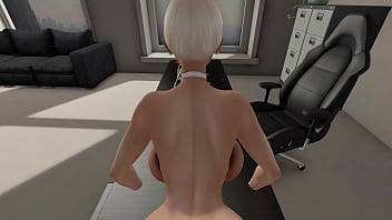 Preview 4 of Xxxx Video Thailand - Twin Sisters Share Their Fat CEO&#039_S Cock