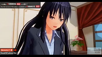Preview 1 of Lili Fisherman - Uncensored Japanese Hentai anime handjob and blowjob ASMR earphones recommended