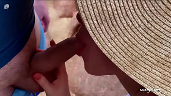 Preview 2 of Xstep Sis Com - Public Sex On The Rocks - Almost Caught By Stranger