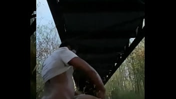 Preview 2 of Family The Rap Mom Son - Backshots under the bridge
