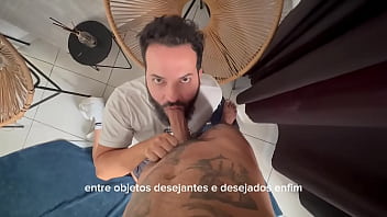 Preview 3 of Real Homemade Incest Xxx Hd - Homem barbudo chupa 41 paus -10&deg_ mamada - V&iacute_deo completo no RED