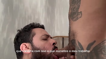 Preview 4 of Real Homemade Incest Xxx Hd - Homem barbudo chupa 41 paus -10&deg_ mamada - V&iacute_deo completo no RED