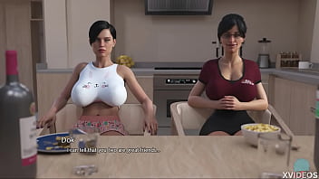 Preview 4 of B Xvxxx Bf - THE GOLDEN BOY #13 &bull_ Big,  voluptuos tits in front of us