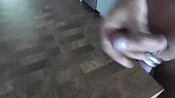 Preview 1 of Nicile Aniston - Big load of cum on the kitchen counter