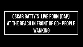 Preview 1 of Boob Press Sex Lessbin - Cute Brazilian Heloa Green fucked in front of more than 60 people at the beach (DAP,  DP,  Anal,  Public sex,  Monster cock,  BBC,  DAP at the beach. unedited,  Raw,  voyeur) OB237
