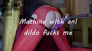 Preview 1 of Doog Grill Video Six - Machine with anal dildo fucks me