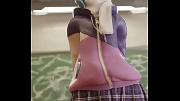 Preview 1 of Xhamstar School Girl - Leelah Naked TikTok Dance Rule 34