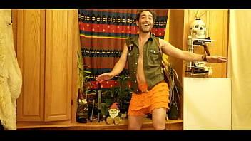 Preview 2 of Road Bycicle - Ass shaking Male dancer gets silly Max Shenanigans