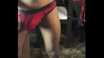 Preview 4 of Big Farl - novinho roludo de pau duro na cueca